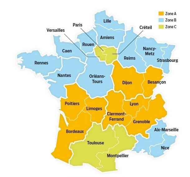 Kort Over Frankrig Frankrig skole kort   Skolen kort over Frankrig (Western Europe  Kort Over Frankrig